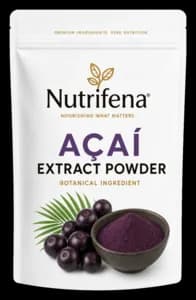 Açaí Extract Powder Nutrifena packaging