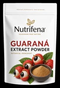 Guaraná Extract Powder Nutrifena packaging